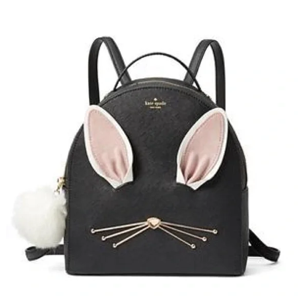 Never used, Kate Spade ‘Hop to It’ Rabbit Mini Backpack - Picture 1 of 13